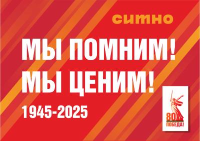 С юбилеем Великой Победы!