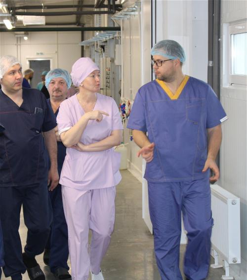 Предприятия компании «СИТНО» с рабочим визитом посетила советник министра сельского хозяйства Российской Федерации Ольга Абрамова.